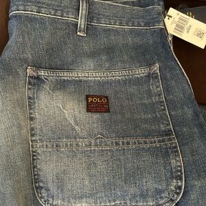 Polo, Ralph Lauren Blue Painter’s Style Jeans, NWT!!